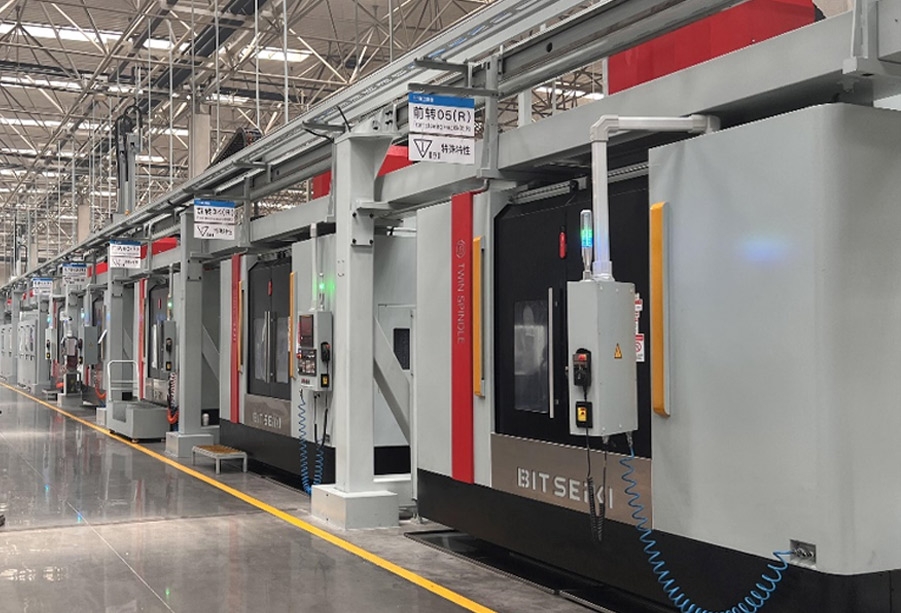 长城汽车1/转向节自动线