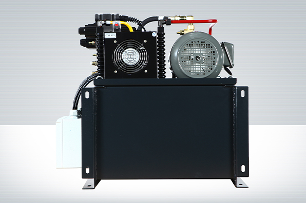 CH130410-C:Chuck Tailstock Turret Four - Circuit Hydraulic Pump Station