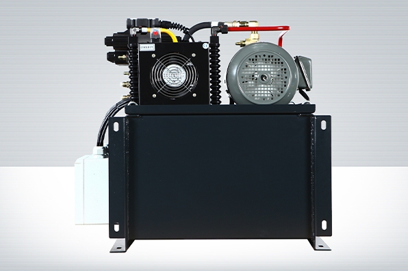 CH130410-C:Chuck Tailstock Turret Four - Circuit Hydraulic Pump Station